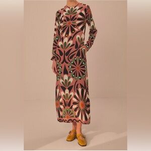 NWT FARM Rio Ainika Flowers Maxi Dress